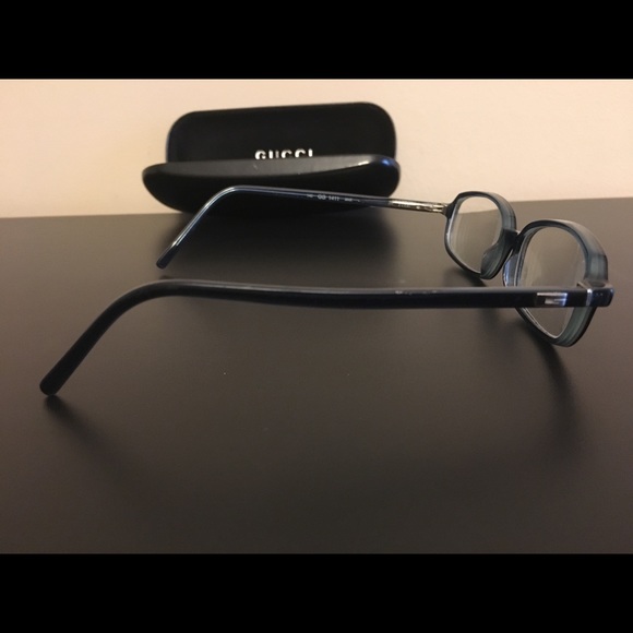 Authentic GUCCI black prescription glasses w/case! - Picture 5 of 8